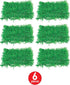 Beistle 6 Piece Green Tissue Paper Artificial Grass Mat Squares For DIY And Crafts-Spring, Summer, Easter Party Decorations, 15" x 30"...