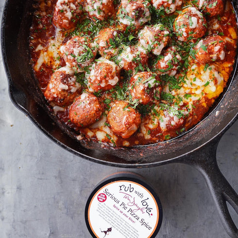 Rub with Love, Serious Pie Pizza Spice | 3.5 | Tom Douglas | Gluten-Free | All Natural Ingredients | No MSG...