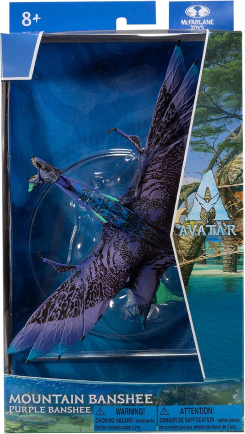 McFarlane - Avatar: The Way of Water - World of Pandora - Mountain Banshee - Purple Banshee...