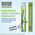 MOUTHWATCHERS Dr Plotkas Extra Soft Bristle Flossing Toothbrush Manual Soft Toothbrush for Adults | Ultra Clean Nano Toothbrush | Good for Sensiti...