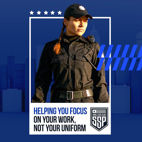 Shirt Stay Plus Garter Style Shirt Tucker Holder Shirt Stays for Men Police and Military from (Select Series) Made in the USA(1 Pair of Shirt Keep...