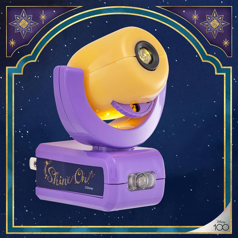 Projectables Disney Wish LED Night Light Plug-in Dusk-to-Dawn Projector Ideal for Kids Girls Boys Nursery Playroom Bathroom Bedroom 80089......