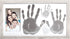 Kate & Milo DIY Family Photo Frame and Paint Kit – Craft Keepsake for Parents, Rustic Farmhouse Home Decor, Gray...