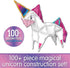 The Learning Journey Techno Tiles - Magical Unicorn | Construction Project with 100+ Building Pieces | STEM Projects for Kids Ages 5-10 | Engineer...