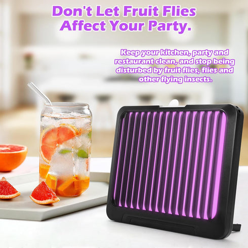 Effective LED Fly Trap Indoor, Bug Catcher and Mosquito Traps Indoor for Fruit Flies, Insects, Moths, Flying Insect Trap for Stop Mosquito Bites I...