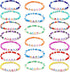 20 Pcs Friendship Bracelets for Teen Girls Preppy Letter Beaded Bracelets Bulk Colorful Stretch Kids Bracelet for Girls Women Set Jewelry...