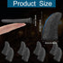 Geyoga 40 Pieces Gaming Finger Sleeve for Thumb Sleeves Mobile Gaming Finger Protector(Black)...
