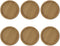Window Garden – 2.75” Bamboo Saucers – for 6-Pack Small Kitty Pots, Succulent Owl Indoor Planters, Set of 6 Saucers. Keep Surfaces from Getting We...
