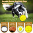 Indestructible Dog Toys for Aggressive Chewers, Tough Dog Chew Toys Balls for Large Dogs, Interactive Treat Dispensing Dog Toys to Keep Them Busy,...