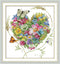 CaptainCrafts Cross Stitch Kits, New Counted Kit Unprinted 14CT Fabric Cross Stitching DIY Art DMC Needlecrafts Embroidery Kit for Adults Beginner...