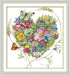 CaptainCrafts Cross Stitch Kits, New Counted Kit Unprinted 14CT Fabric Cross Stitching DIY Art DMC Needlecrafts Embroidery Kit for Adults Beginner...