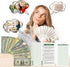 Cash Envelopes for Budget System – Money Envelopes for Budgeting and Saving, Tear and Water Resistant, Includes 12 Expense Tracking Budget Sheets,...