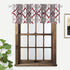 DriftAway Alexander Pattern Match Blackout Valances for Windows 250GSM Geometric Moroccan Mid Century Rod Pocket 52 Inch by 14 Inch Plus 1.75 Inch...