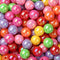 12mm Acrylic Beads Rainbow Colors Beads Ab Color Beads Round Bubble Beads for DIY Craft Jewelry Necklace Making (ab-Rainbow)...