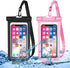 Waterproof Phone Pouch, IPX8 Waterproof Cell Phone Case for iPhone 15 14 13 Pro Max Plus Galaxy S22 S23 up to 7" Essential Dry Bag for Beach Cruis...