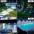 Toodour Solar Spot Lights Outdoor, 2 Pack Solar Lights Outdoor with 2 Modes, Waterproof Solar Powered Flood Lights Landscape Lighting for Yard Gar...