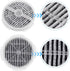 KEEPOW HEPA Filter Replacement Compatible with Frida Baby Air Purifier 3 in 1, RIGOGLIOSO Air Purifier GL2103, JINPUS GL-2103, LTLKY 900S, 4 Pack...
