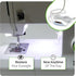 Madam Sew Sewing Machine Light Strip | 12" USB LED Light Strip, Clean White Lights for Brother, Janome, Babylock, Pfaff | Dimmable, 98" Power Cord...