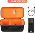 BOVKE Carrying Case for Bushnell Wingman View Golf GPS Speaker, Wingman View Travel Bag with Shoulder Strap and Extra Mesh Pocket for Charging Cor...