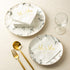 Crisky Napkins Mr and Mrs Gold Cocktail Beverage Dessert for Wedding Shower Engagement Party Decorations, Cake Table Decor Supplies. 100 Pcs, 3-Pl...