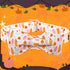 Elegant little tail Halloween Dog Collar, Fall Dog Collar Orange Pumpkin Holiday Pet Dog Collar Dog Bow Collar Pet Durable Adjustable Girl Boy Dog...