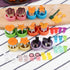 1.5in Vegetable Cutter Shape Set-12PCS Mini Cookie Cutters Fruit Biscuit Pastry Mold Children's Baking and Food Supplement Tool Accessories.(20 Fo...