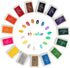 Craft Ink Pad Stamps Partner DIY Color,15 Color Craft Ink Pad for Stamps, Paper, Wood Fabric (Pack of 15)...