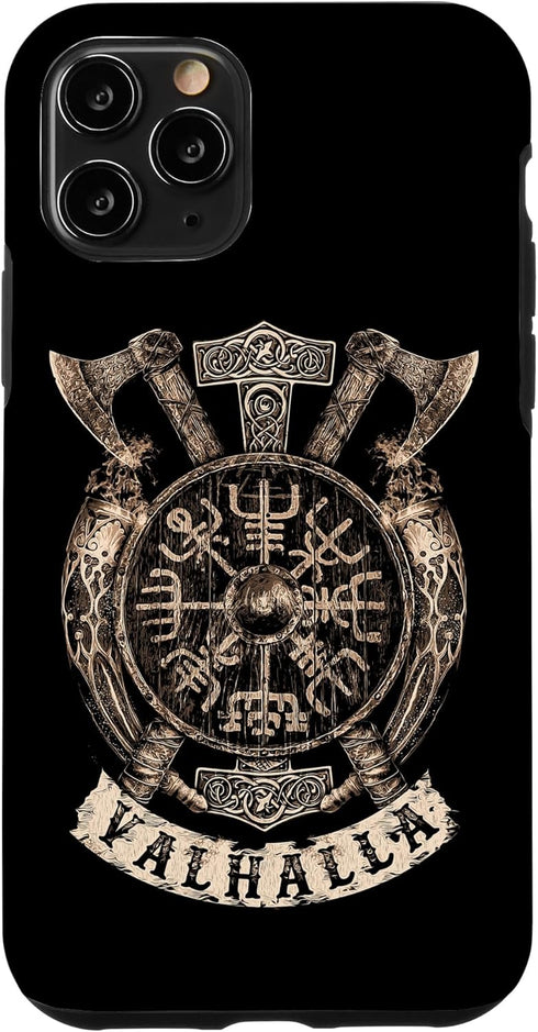 iPhone 11 Pro Viking Vegvisir Valhalla Norse Mythology Case...