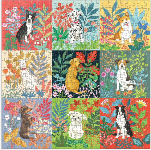 Good Puzzle Co. Dogs and Flowers...