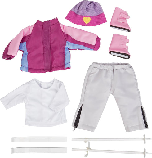 Skiing Winter Doll Outfit for American 18" Girl Dolls - 7 Piece Premium Handmade Clothes Set Costume...