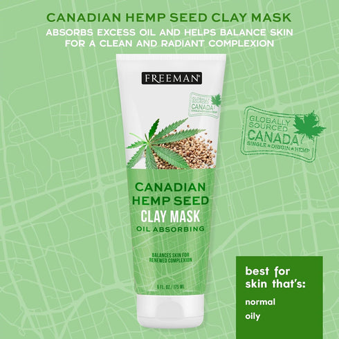 Freeman 4 Count Exotic Blends Face Mask Variety Set, Includes Clay, Peel-Off, Gel, & Cream Facial Masks, Skincare for Women, Face Mask Essentials ...