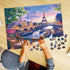 300 Piece Puzzle for Adults-Blooming Paris | Recycled Cardboar Jigsaw Puzzles 300 Pieces | Challenging Family Activity Great Gift Idea for Family ...