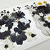 Cayway 2 Pack Dried Pressed Flowers for Resin Molds, Black Real Pressed Flowers Dry Leaves Kit Natural Dried Pressed Leaves for Art Crafts Resin S...