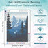 FILASLFT Diamond Painting Kits for Adults,Mountain Diamond Art Kits,Paint with Diamonds Round for Gift,Abstract Landscape Painting Wall Decor(Fore...