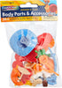 Creativity Street Modeling Dough and Clay Body Parts, Assorted...
