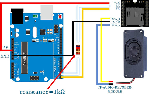 Miniature Loudspeaker 5 Watt 8 Ohm Passive Enclosed Audio/Woofer Speaker Compatible with Arduino Board. JST-PH 2.0 mm 2-Pin Interface, for a Varie...