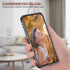 LOHASIC for iPhone 12 /for iPhone 12 Pro Case, Thin Slim Leather Luxury PU Soft Flexible Non-Slip Grip Full Body Shockproof Protective Cover Cases...