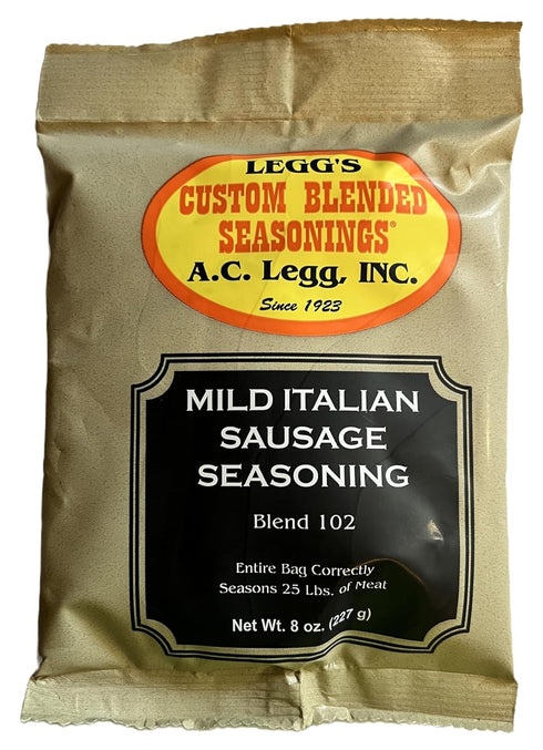 A.C. Legg - Mild Italian Sausage Seasoning - 8 Ounce...