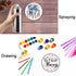 34 Pieces Inspirational Word Stencils 3 in Motivational Quotes Stencils Reusable Christian Saying Stencils for Painting on Wood Signs Wall Home De...