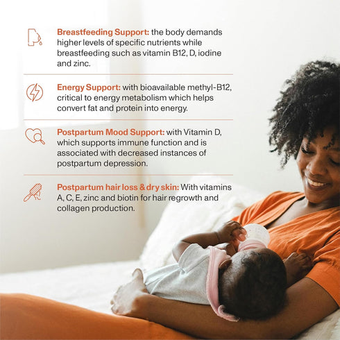 ANYA Omega-3 with 300mg of DHA and EPA, Clean Ingredients, Non-GMO, 100% Vegan, Gluten, Soy, and Dairy Free. New Moms’ Recovery & Breastfeeding, P...