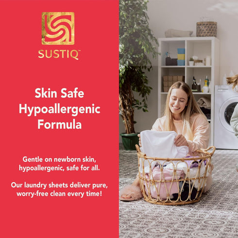 Laundry Detergent Sheets - Eco-Friendly, Sustainable, Biodegradable, Non Toxic, Travel Size, Hypoallergenic Laundry Detergent Sheets - Fragrance F...