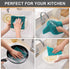 Kitinjoy 100% Cotton Kitchen Dish Cloths, 6 Pack Waffle Weave Ultra Soft Absorbent Dish Towels for Drying Dishes Quick Drying Kitchen Towels Dish ...