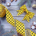 12 Yards Bumble Bee Ribbons Bee Wired Edge Ribbon Honeybee Decorative Ribbons Yellow Craft Ribbons for Wrapping Floral Hanging Ornaments Home Deco...