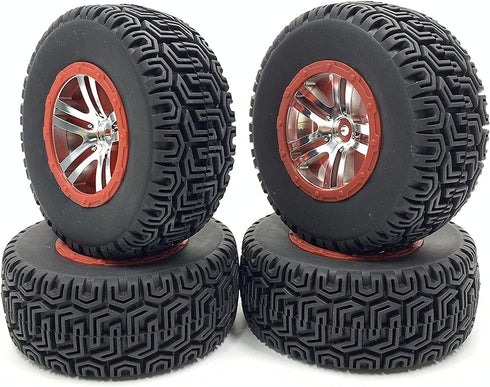 SF033 10SC Tyre Tires No Wheels Fits 1/10 1/12 RC Off Road Rock Cralwer Shore Truck huanqi 727 axial YETI HPI Blitz 10 Associated Short Course Sla...
