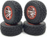 SF033 10SC Tyre Tires No Wheels Fits 1/10 1/12 RC Off Road Rock Cralwer Shore Truck huanqi 727 axial YETI HPI Blitz 10 Associated Short Course Sla...