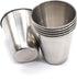 AUEAR, 6 Pack 2.3 Oz Stainless Steel Shot Glass Espresso Cups Barware Drinking Vessel for Bar Home Restaurant...