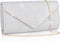 Larcenciel Clutch Purses for Women, Sparkling Envelope Evening Bag with Detachable Chain...