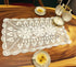 White Handmade Crochet Cotton Table Runner Lace Doilies Doily Rectangle Dresser Scarves,16 by 24 Inches....