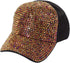 ZOLEAROPY Bling Baseball Cap for Men Women Leopard Baseball Cap Ponytail Unisex Sports Hat...