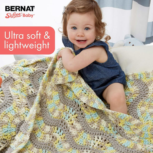 Bernat Softee Baby Yarn, 5 oz, Gauge 3 Light, Navy...